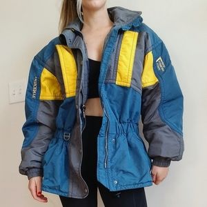 Winter Ski Jacket Vintage L